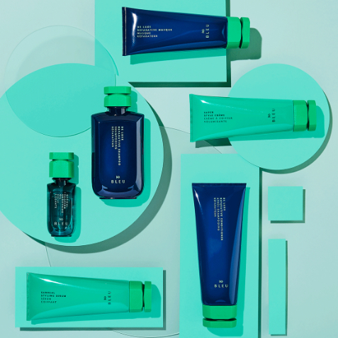 R+Co BLEU hair care products